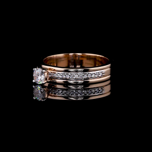 Celestia Linea Lab Diamond Ring in 14K/18K Gold