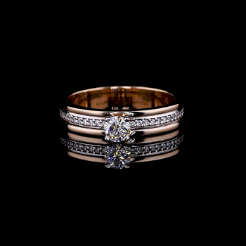 Celestia Linea Lab Diamond Ring in 14K/18K Gold