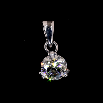 Solara Oval Lab Diamond Pendant in 14K/18K Gold Solara Oval Lab Diamond Pendant in 14K/18K Gold