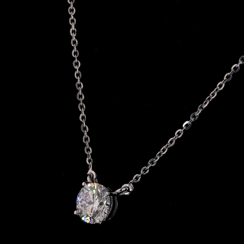 Celestara Solitaire Lab Diamond Pendant in 14K/18K Gold Celestara Solitaire Lab Diamond Pendant in 14K/18K Gold