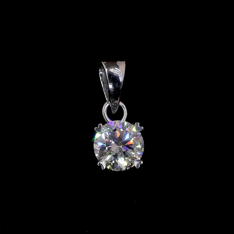 PrismaGlow Solitaire Lab Diamond Pendant in 14K/18K Gold PrismaGlow Solitaire Lab Diamond Pendant in 14K/18K Gold