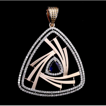 Trivetta Lab Diamond Set in 14K/18K Gold Trivetta Lab Diamond Set in 14K/18K Gold