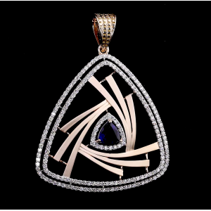 Trivetta Lab Diamond Set in 14K/18K Gold