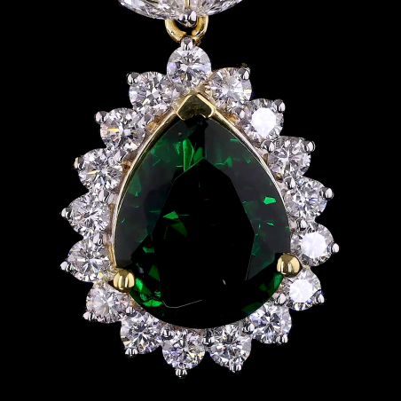 Verdantia Bloom Lab Diamond Pendant in 14K/18K Gold