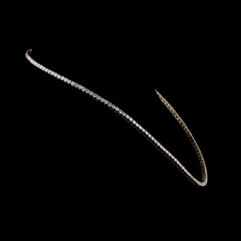 Round Cut Diamond Tennis Necklace 0.15 CT each Round Diamond Necklace Round Cut Diamond Tennis Necklace 0.15 CT each Round Diamond Necklace