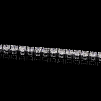 14k White Gold With Lab grown Diamonds of Rounds Total 7.80 Carat VVS VS EF Tennis Bracelet 14k White Gold With Lab grown Diamonds of Rounds Total 7.80 Carat VVS VS EF Tennis Bracelet