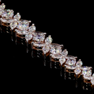 Marquise and Rouns Shape Diamond Fancy Bracelet