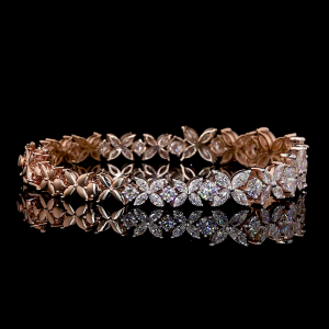 Marquise and Rouns Shape Diamond Fancy Bracelet