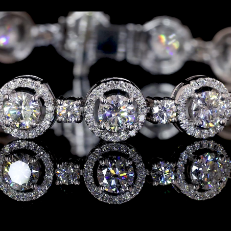 Round Shape Diamond Fancy Bracelet