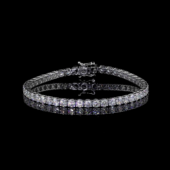 30 Pointer Round Shape EF VVS VS Lab Diamond Tennis Bracelet 30 Pointer Round Shape EF VVS VS Lab Diamond Tennis Bracelet