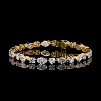 Round & Oval Diamond Bracelet Round & Oval Diamond Bracelet