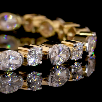 Round & Oval Diamond Bracelet Round & Oval Diamond Bracelet