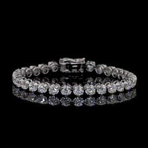 0.20Ct. Each Round Diamond Tennis Bracelet