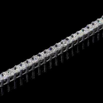 0.30 Ct. Each Princess Shape Diamond Tennis Bracelet 0.30 Ct. Each Princess Shape Diamond Tennis Bracelet