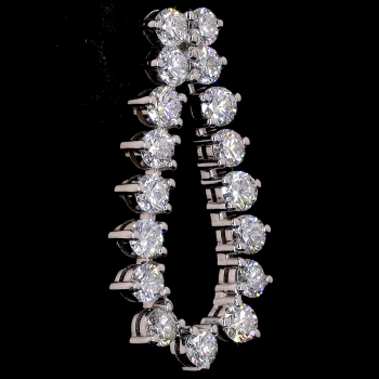 Lab Grown Teardrop Diamond Earring Lab Grown Teardrop Diamond Earring