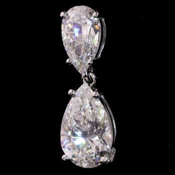 Dangle Earrings 14Kt Gold Jewelry For Women Pear Diamond Dangle Earrings 14Kt Gold Jewelry For Women Pear Diamond