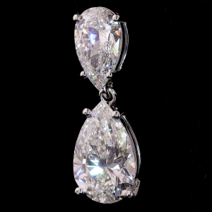 Dangle Earrings 14Kt Gold Jewelry For Women Pear Diamond