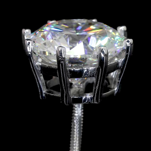 Round 5 Ct. E VVS2 Each Lab Diamond IGI Certified Studs Earring