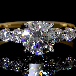 1.5 Ct White Round Cut Solitaire Lab Grown Diamond Ring | Wedding Gift Ring For Women