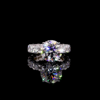 Luxury Diamond Eternity Ring, Handcrafted Brilliance Luxury Diamond Eternity Ring, Handcrafted Brilliance