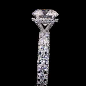 Luxury Diamond Eternity Ring, Handcrafted Brilliance