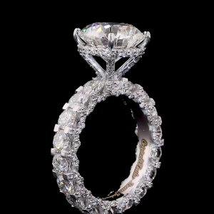 Luxury Diamond Eternity Ring, Handcrafted Brilliance