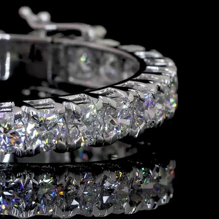 1 carat Each EF VVS VS Lab Grown Diamonds Bangles