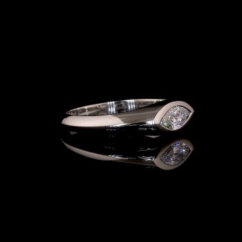 Classic Shine Lab Diamond Ring Round Cut Prong Setting 14K 18K Gold