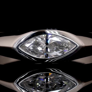 Classic Shine Lab Diamond Ring Round Cut Prong Setting 14K 18K Gold