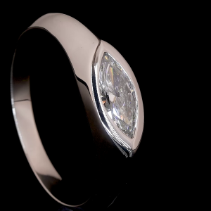 Classic Shine Lab Diamond Ring Round Cut Prong Setting 14K 18K Gold