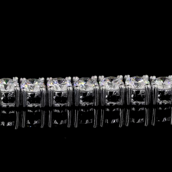 Tennis Bracelet with 0.15 Carat Each Rounds EF VVS VS Lab Grown Diamonds Tennis Bracelet with 0.15 Carat Each Rounds EF VVS VS Lab Grown Diamonds