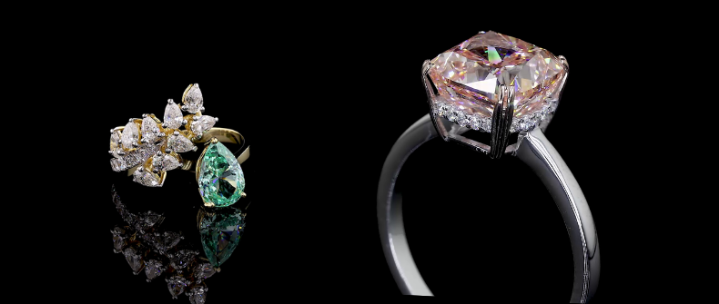 Certified Fancy Coloured Diamond